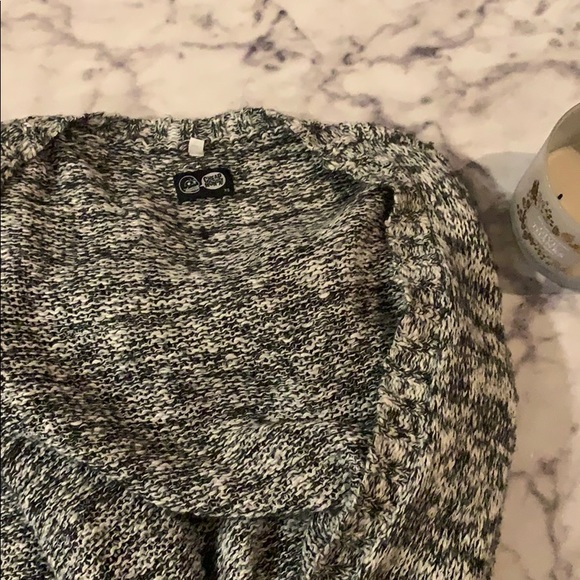 Extra Long Gray Cheap Monday Cardigan - Picture 4 of 4